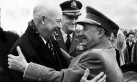 Eisenhower y Franco.