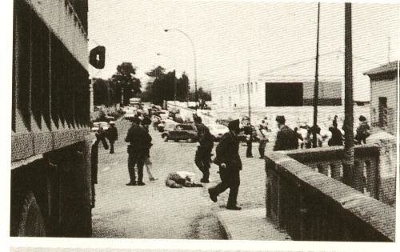 Assassinat de la jove Gladys del Estal per la Guàrdia Civil a Tudela (foto 3 de 7).
