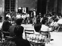 Reunió del Consell de la Joventut de Barcelona, anys 1980-2005.