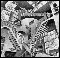 Escher. Dibuix amb paradoxes.
