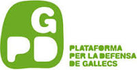 Plataforma per la defensa de Gallecs. Logotip.